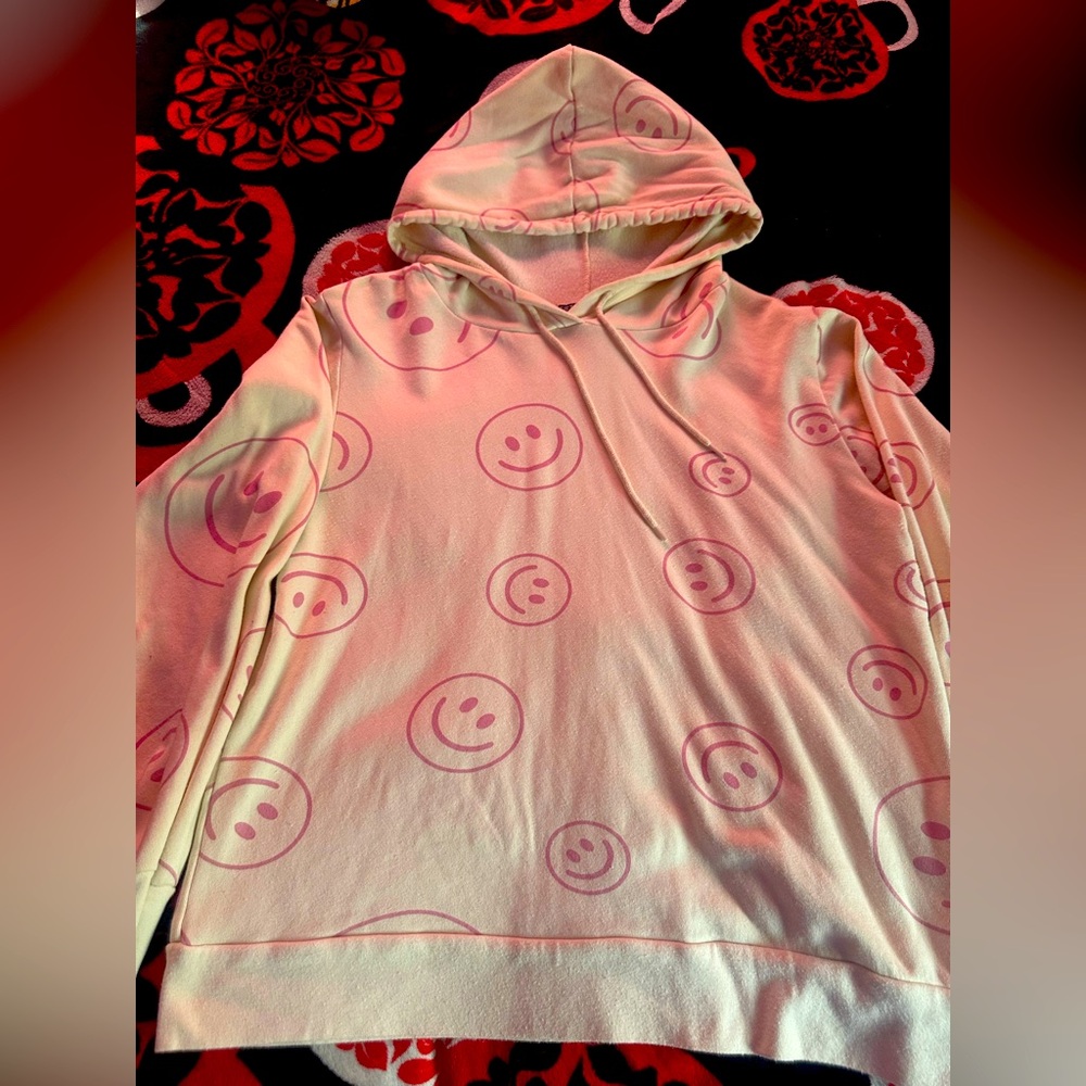 Smiley face hoodie